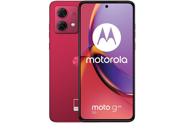 Smartfon Motorola moto g84 5G różowy 6.5" 12GB/256GB