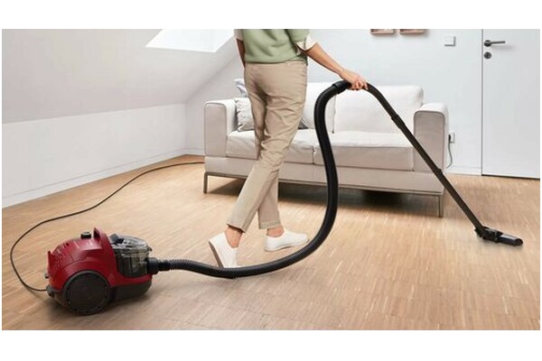 Odkurzacz Bosch BGC21X350 tradycyjny bezworkowy 750W czerwony