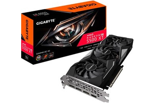 Karta graficzna GIGABYTE RX 5500 XT Gaming OC 4GB GDDR6