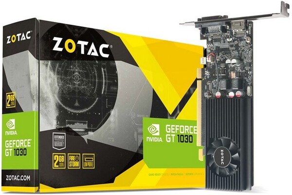 Karta graficzna ZOTAC GT 1030 2GB GDDR5