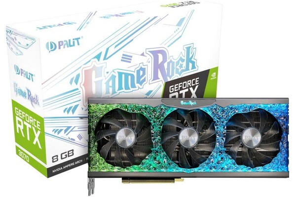 Karta graficzna PALIT RTX 3070 GameRock 8GB GDDR6