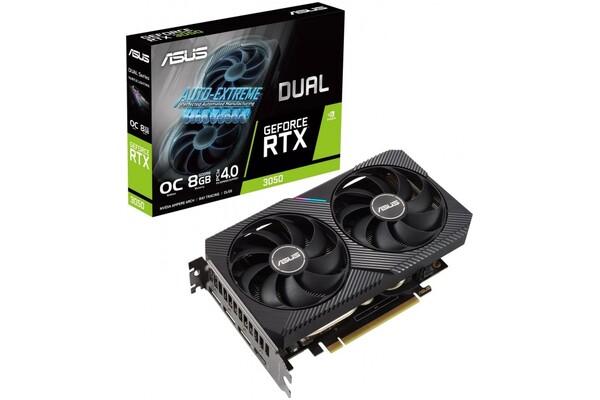 Karta graficzna ASUS RTX 3050 Dual OC 8GB GDDR6