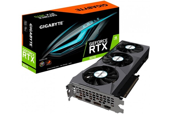 Karta graficzna GIGABYTE RTX 3070 Eagle 8GB GDDR6