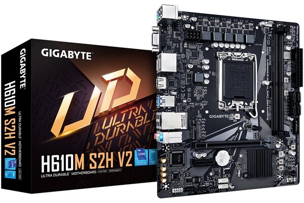 Płyta główna GIGABYTE H610MS2H V2 Socket 1700 Intel H610 DDR5 microATX