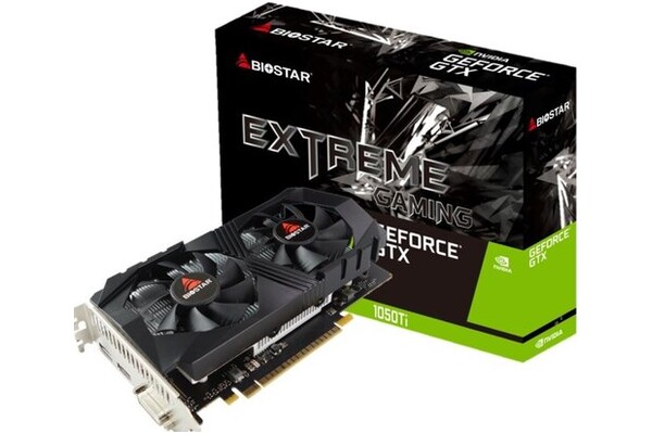 Karta graficzna BIOSTAR GTX 1050 Ti Gaming Extreme 4GB GDDR5