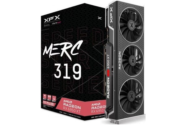 Karta graficzna XFX RX 6950 XT Speedster MERC 319 Black 16GB GDDR6