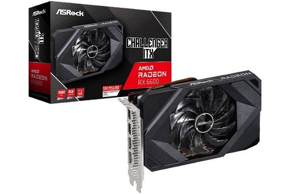 Karta graficzna ASrock RX 6600 Challenger ITX 8GB GDDR6
