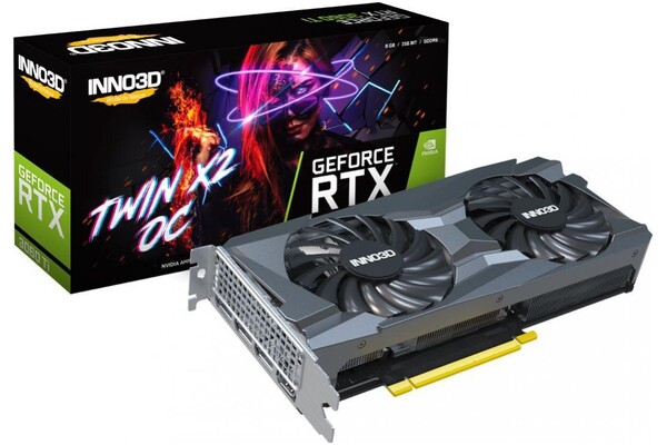 Karta graficzna Inno3D RTX 3060 Ti Twin X2 OC 8GB GDDR6