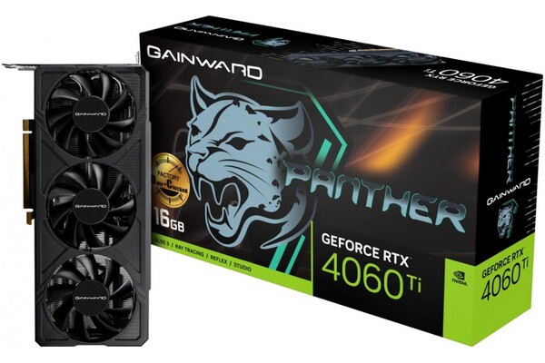 Karta graficzna GAINWARD RTX 4060 Ti Panther OC 16GB GDDR6