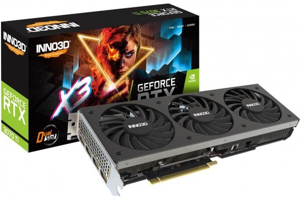 Karta graficzna Inno3D RTX 3070 Ti X3 8GB GDDR6X