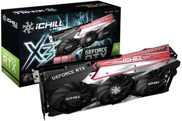 Karta graficzna Inno3D RTX 3060 Ti iChill X3 8GB GDDR6