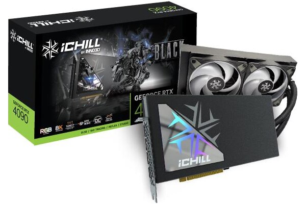 Karta graficzna Inno3D RTX 4090 iChill Black 24GB GDDR6X