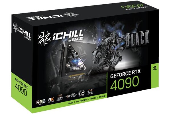 Karta graficzna Inno3D RTX 4090 iChill Black 24GB GDDR6X