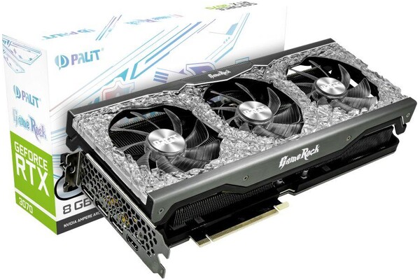 Karta graficzna PALIT RTX 3070 GameRock OC 8GB GDDR6