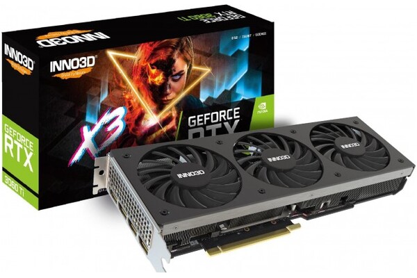 Karta graficzna Inno3D RTX 3060 Ti X3 OC 8GB GDDR6X