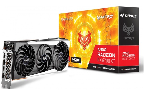 Karta graficzna SAPPHIRE RX 6700 XT Nitro+ Gaming 12GB GDDR6