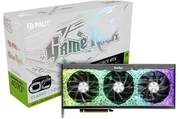 Karta graficzna PALIT RTX 4070 Ti GameRock Classic OC 12GB GDDR6X