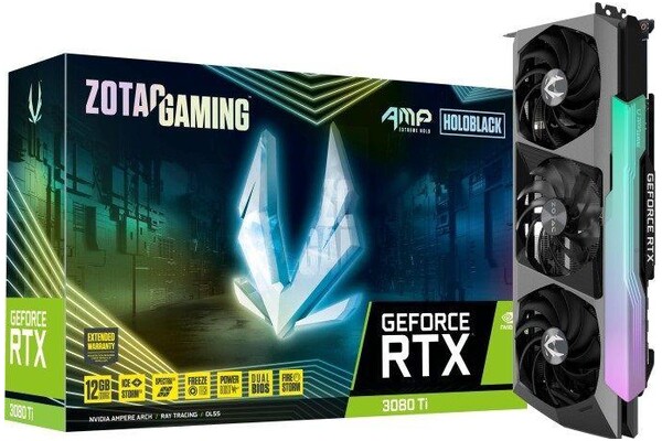 Karta graficzna ZOTAC RTX 3080 Ti Amp Holo Extreme 12GB GDDR6X
