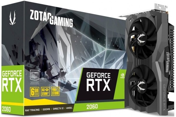 Karta graficzna ZOTAC RTX 2060 Twin Fan 6GB GDDR6