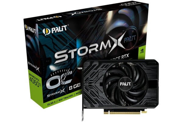 Karta graficzna PALIT RTX 4060 Ti StormX OC 8GB GDDR6