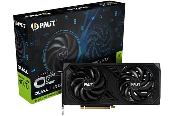Karta graficzna PALIT RTX 4070 Dual OC 12GB DDR6X