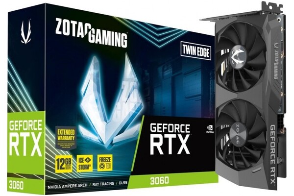 Karta graficzna ZOTAC RTX 3060 Twin Edge 12GB GDDR6