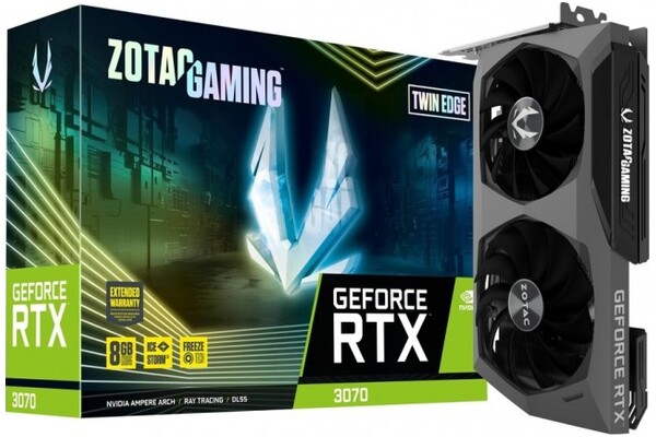Karta graficzna ZOTAC RTX 3070 Twin Edge 8GB GDDR6