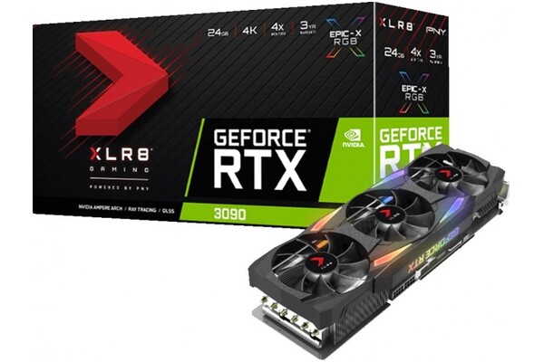 Karta graficzna PNY RTX 3090 Uprising Epic-X Gaming 24GB GDDR6X