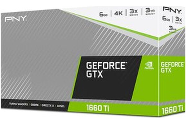 Karta graficzna PNY GTX 1660 Ti Dual Fan 6GB GDDR6