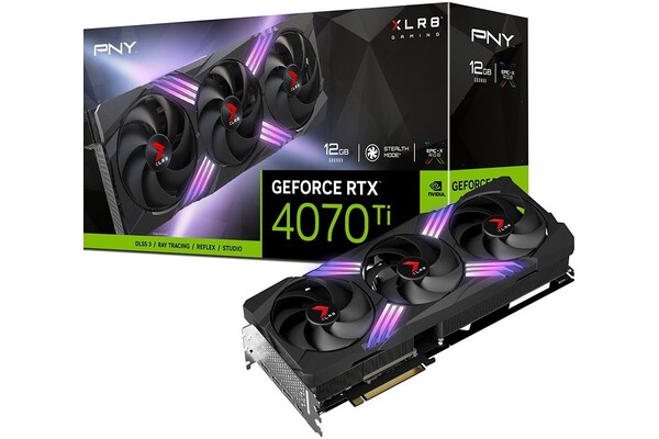 Karta graficzna PNY RTX 4070 Ti Verto Gaming Epic-X 12GB GDDR6X