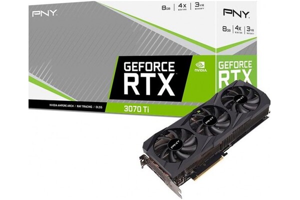 Karta graficzna PNY RTX 3070 Ti Verto Triple Fan 8GB GDDR6X