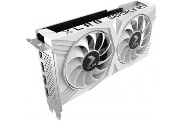 Karta graficzna PNY RTX 4060 Verto Dual Fan White OC 8GB GDDR6