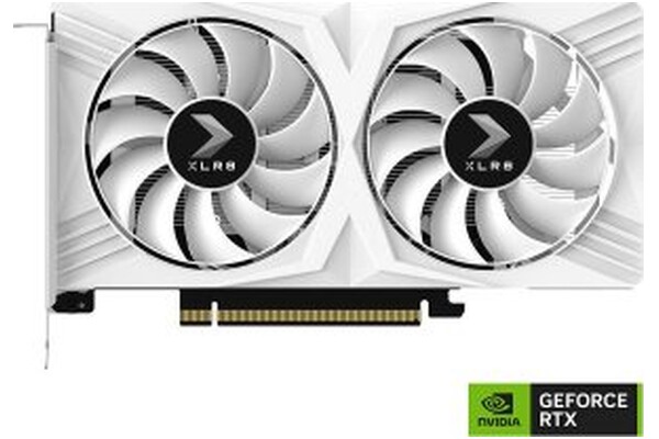 Karta graficzna PNY RTX 4060 Verto Dual Fan White OC 8GB GDDR6