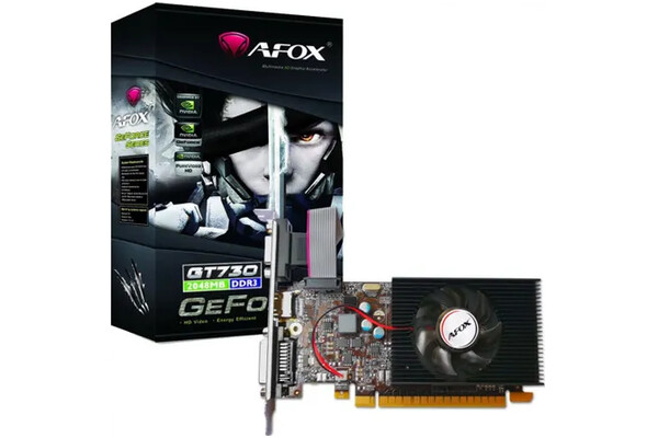 Karta graficzna AFOX GT 730 Low Profile Fan V1 1GB DDR3