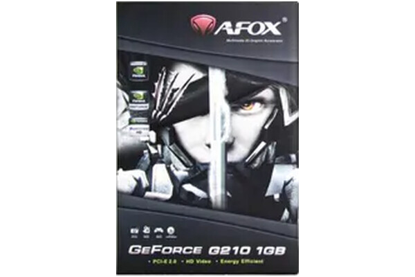 Karta graficzna AFOX GT 210 Low Profile Fan 1GB DDR3