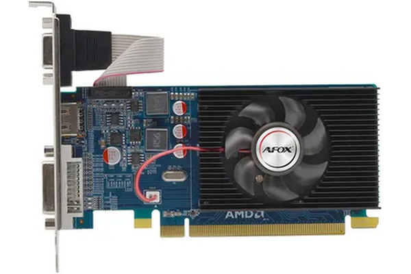 Karta graficzna AFOX HD 6450 Low Profile Fan 1GB GDDR3