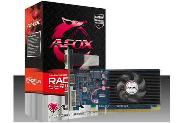 Karta graficzna AFOX HD 6450 Low Profile Fan 1GB GDDR3