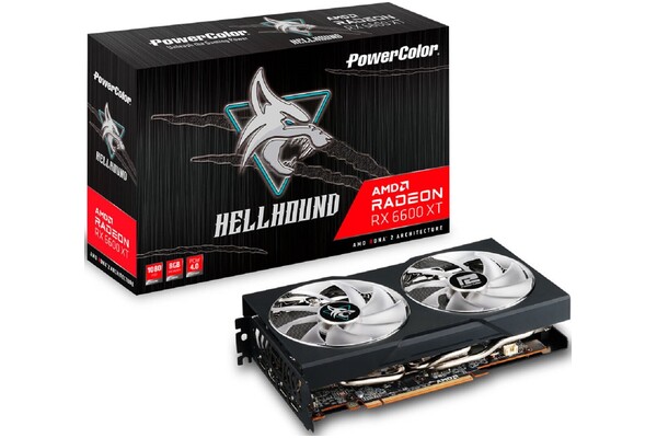 Karta graficzna POWERCOLOR RX 6600 XT Hellhound OC 8GB GDDR6