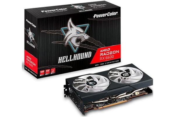 Karta graficzna POWERCOLOR RX 6600 Hellhound 8GB GDDR6