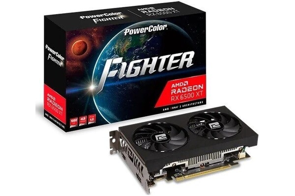 Karta graficzna POWERCOLOR RX 6500 XT Fighter 4GB GDDR6