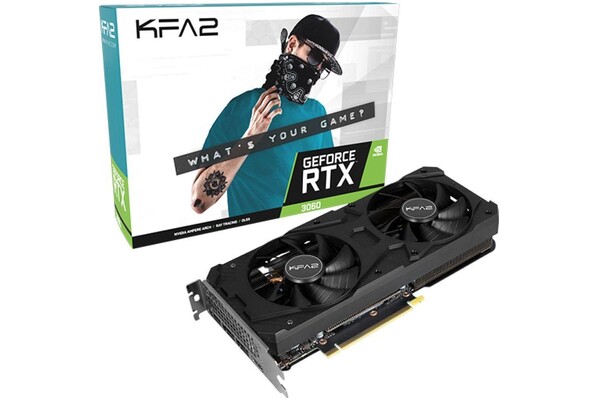 Karta graficzna KFA2 RTX 3060 1-click OC 12GB GDDR6