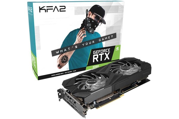 Karta graficzna KFA2 RTX 3060 EX EX 12GB GDDR6