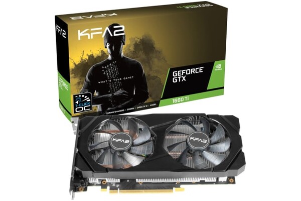 Karta graficzna KFA2 GTX 1660 Ti 1-click OC 6GB GDDR6