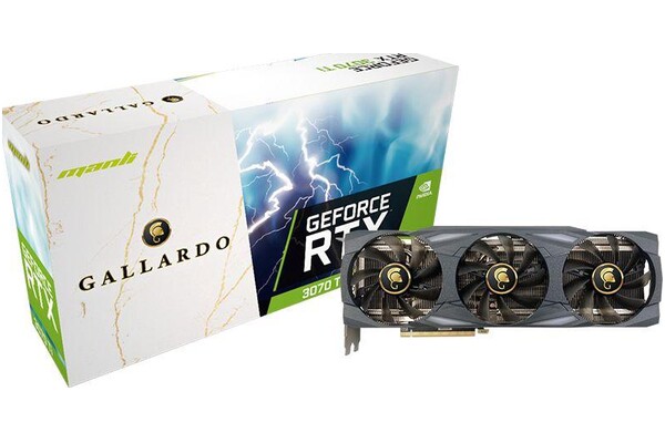 Karta graficzna MANLI RTX 3070 Ti Gallardo 8GB GDDR6X