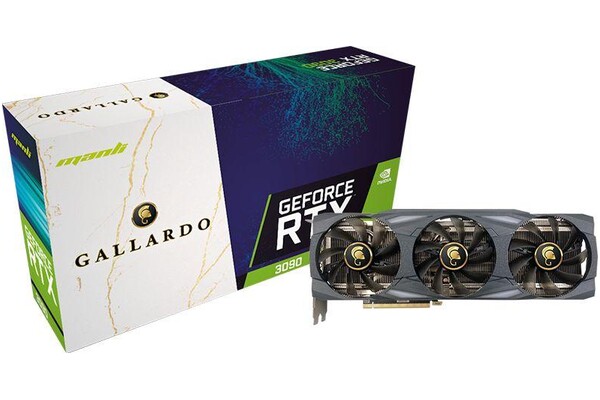 Karta graficzna MANLI RTX 3090 Gallardo 24GB GDDR6X