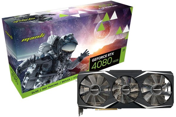 Karta graficzna MANLI RTX 4080 16GB GDDR6X