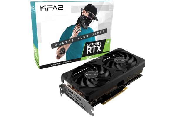 Karta graficzna KFA2 RTX 3060 Ti 1-click V2 OC 8GB GDDR6X