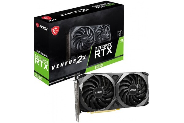 Karta graficzna MSI RTX 3060 Ventus 2X 12GB GDDR6