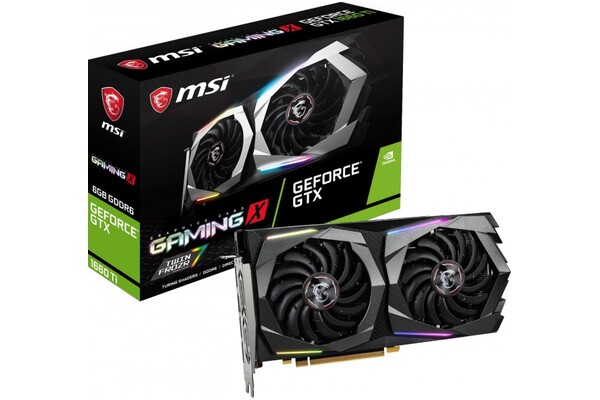 Karta graficzna MSI GTX 1660 Ti Gaming X 6GB GDDR6