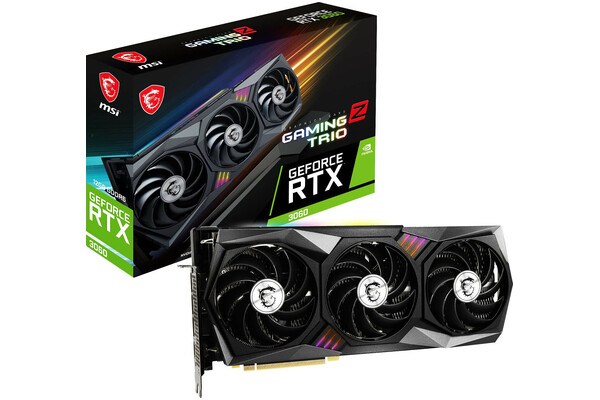 Karta graficzna MSI RTX 3060 Gaming Z TRIO 12GB GDDR6